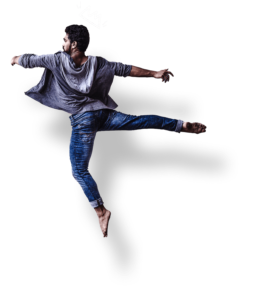 Artist dancing