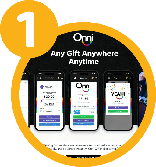 Download the Onni Gift app